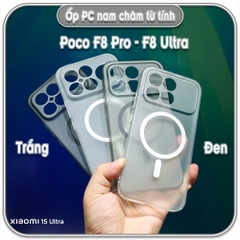 Ốp PC mỏng cho Poco F8 Pro - F8 Ultra / K90 - K90 Pro Max, có nam châm sạc từ tính