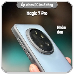 Ốp chống sốc cho Honor Magic 7 Pro, wlons lưng PC không ố vàng