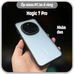 Ốp chống sốc cho Honor Magic 7 Pro, wlons lưng PC không ố vàng