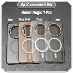 Ốp PC mỏng cho Honor Magic 7 Pro, có nam châm sạc từ tính