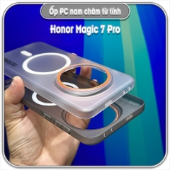 Ốp PC mỏng cho Honor Magic 7 Pro, có nam châm sạc từ tính