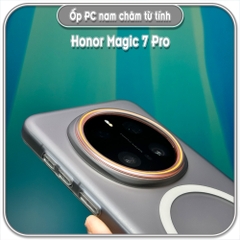 Ốp PC mỏng cho Honor Magic 7 Pro, có nam châm sạc từ tính