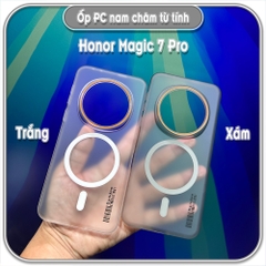 Ốp PC mỏng cho Honor Magic 7 Pro, có nam châm sạc từ tính
