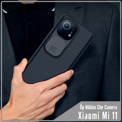 Ốp lưng cho Xiaomi Mi 11 Nillkin CamShield che camera