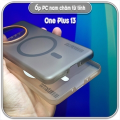 Ốp PC mỏng cho One Plus 13, có nam châm sạc từ tính