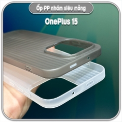 Ốp PP nhám siêu mỏng cho OnePlus 15