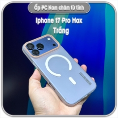 Ốp PC mỏng cho iPhone 17 Pro Max, có nam châm sạc từ tính