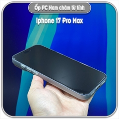 Ốp PC mỏng cho iPhone 17 Pro Max, có nam châm sạc từ tính