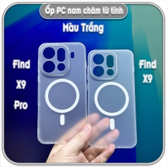 Ốp PC mỏng cho Oppo Find X9 - Find X9 Pro, có nam châm sạc từ tính