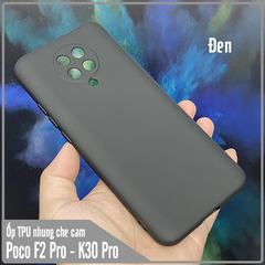 Ốp lưng cho Poco F2 Pro - Redmi K30 Pro - K30 Ultra, nhựa TPU dẻo màu lót nhung che camera