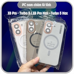 Ốp PC mỏng Poco X8 Pro - Redmi Turb 5 / Poco X8 Pro Max - Turbo 5 Max, nam châm sạc từ tính