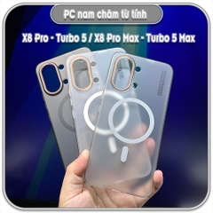 Ốp PC mỏng Poco X8 Pro - Redmi Turb 5 / Poco X8 Pro Max - Turbo 5 Max, nam châm sạc từ tính