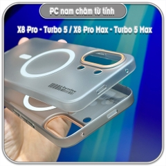Ốp PC mỏng Poco X8 Pro - Redmi Turb 5 / Poco X8 Pro Max - Turbo 5 Max, nam châm sạc từ tính