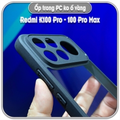 Ốp trong viền đen cho Redmi K100 Pro - Poco F9 Pro / K100 Pro Max - F9 Ultra