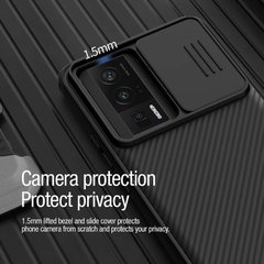 Ốp lưng cho Redmi K60-K60 Pro-K60E - Poco F5 Pro, Nillkin CamShield Pro che camera