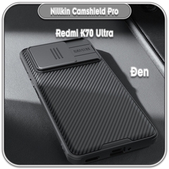 Ốp chống sốc Redmi K70 Ultra, Nillkin CamShield Pro che camera