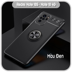 Ốp lưng cho Xiaomi Redmi Note 10 - Note 10S chống sốc iRing Auto Focus