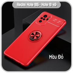 Ốp lưng cho Xiaomi Redmi Note 10 - Note 10S chống sốc iRing Auto Focus