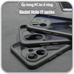 Ốp trong viền đen cho Redmi Note 17 4G 5G - 17 Pro - 17 Pro Max