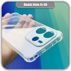 Ốp lưng cho Xiaomi Redmi Note 14 4G TPU Trong Suốt Che Camera