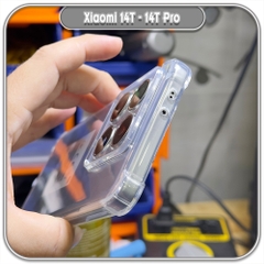 Ốp lưng cho Xiaomi 14T - 14T Pro TPU Trong Suốt Che Camera