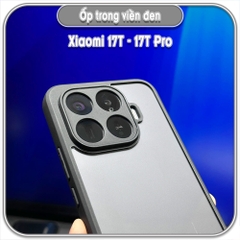 Ốp trong viền đen cho Xiaomi 17T - 17T Pro