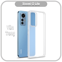 Ốp lưng cho Xiaomi 12 Lite 5G, nhám viền màu WLONS