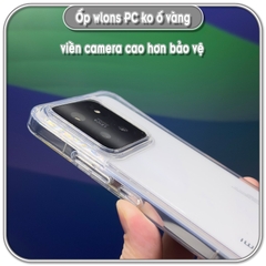 Ốp chống sốc wlons cho Xiaomi 14, lưng PC không ố vàng