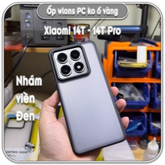 Ốp chống sốc wlons cho Xiaomi 14T - 14T Pro, lưng PC không ố vàng