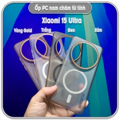 Ốp PC mỏng cho Xiaomi 15 Ultra, có nam châm sạc từ tính