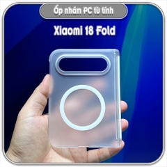 Ốp nhám PC cho Xiaomi 18 Fold, nam châm từ tính