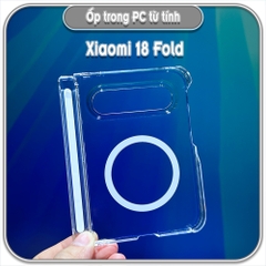 Ốp lưng PC có nam châm sạc từ tính cho Xiaomi 18 Fold