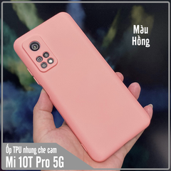 Ốp lưng cho Xiaomi Mi 10T Pro - Redmi K30S , nhựa TPU dẻo màu lót nhung che camera