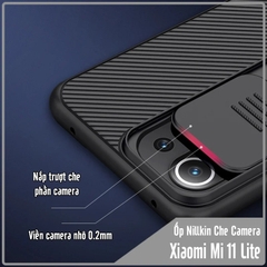 Ốp lưng cho Xiaomi Mi 11 Lite Nillkin CamShield che camera