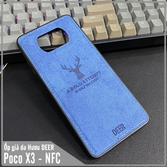 Ốp lưng cho Xiaomi Poco X3 - X3 PRO NFC giả da con hươu DEER