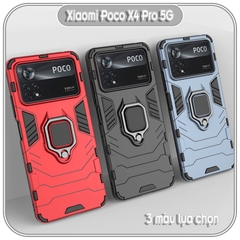 Ốp lưng cho Xiaomi Poco X4 Pro 5G iRON MAN IRING Nhựa PC cứng viền dẻo chống sốc