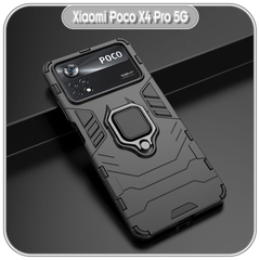 Ốp lưng cho Xiaomi Poco X4 Pro 5G iRON MAN IRING Nhựa PC cứng viền dẻo chống sốc