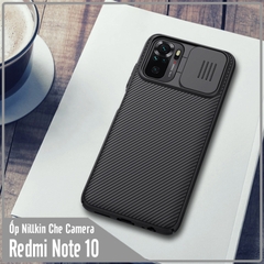 Ốp lưng cho Xiaomi Redmi Note 10 4G - Redmi Note 10S Nillkin CamShield che camera