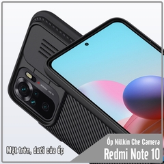 Ốp lưng cho Xiaomi Redmi Note 10 4G - Redmi Note 10S Nillkin CamShield che camera