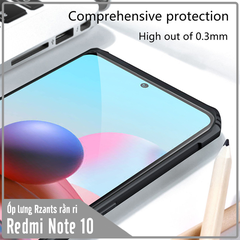 Ốp lưng cho Xiaomi Redmi Note 10 4G - Redmi Note 10S Rzants rằn ri che camera