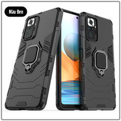 Ốp lưng cho Xiaomi Redmi Note 10 Pro iRON MAN IRING Nhựa PC cứng viền dẻo chống sốc