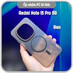 Ốp PC mỏng cho Redmi Note 15 Pro 5G, có nam châm sạc từ tính