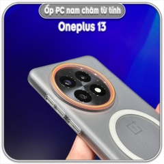 Ốp PC mỏng cho Oneplus 13, có nam châm sạc từ tính