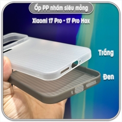 Ốp PP nhám siêu mỏng cho Xiaomi 17 Pro - 17 Pro Max