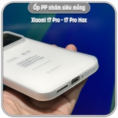 Ốp PP nhám siêu mỏng cho Xiaomi 17 Pro - 17 Pro Max