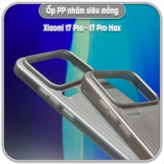 Ốp PP nhám siêu mỏng cho Xiaomi 17 Pro - 17 Pro Max