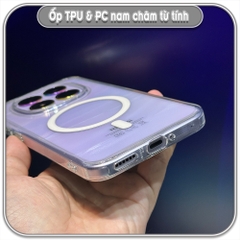 Ốp TPU+PC cho Redmi Note 15 Pro 5G, nam châm sạc từ tính