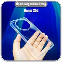 Ốp chống sốc cho Honor X9d, trong suốt lưng PC không ố vàng