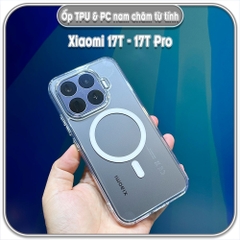 Ốp TPU+PC cho Xiaomi 17T - 17T Pro, nam châm sạc từ tính
