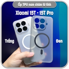 Ốp Xiaomi 15T - 15T Pro, TPU dẻo nam châm sạc từ tính